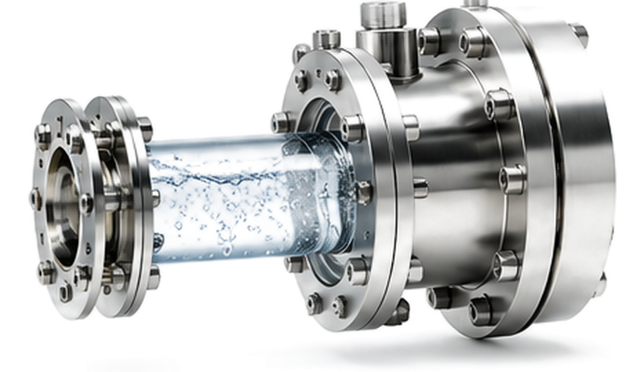 Floating precision hydrogen infusion system with transparent chamber and stainless-steel flanges